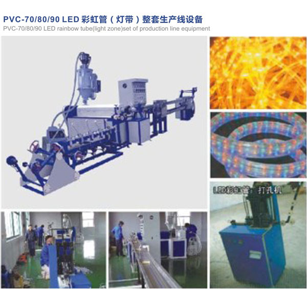 LED彩虹管擠出機(jī)、LED燈帶押出機(jī)